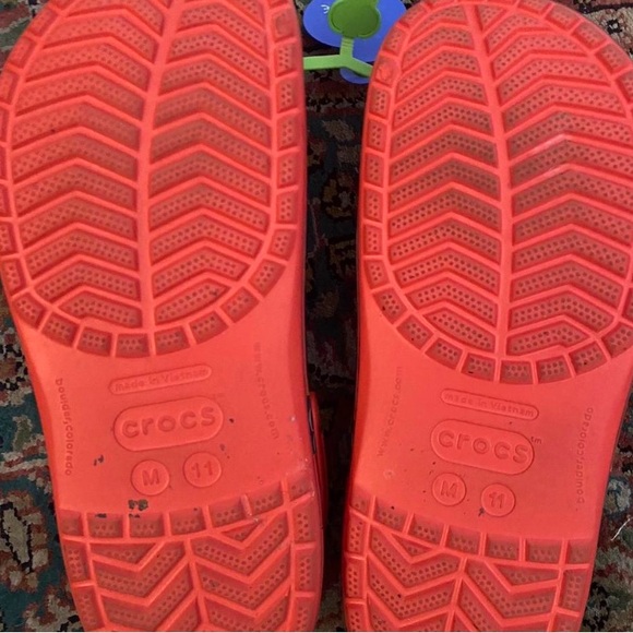 Lighting McQueen crocs size 11